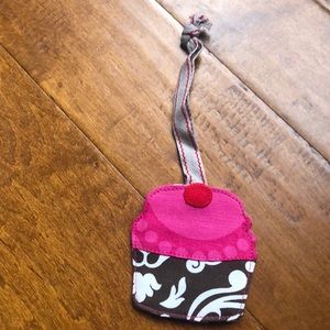 Brand New Thirty-one Cupcake luggage tag